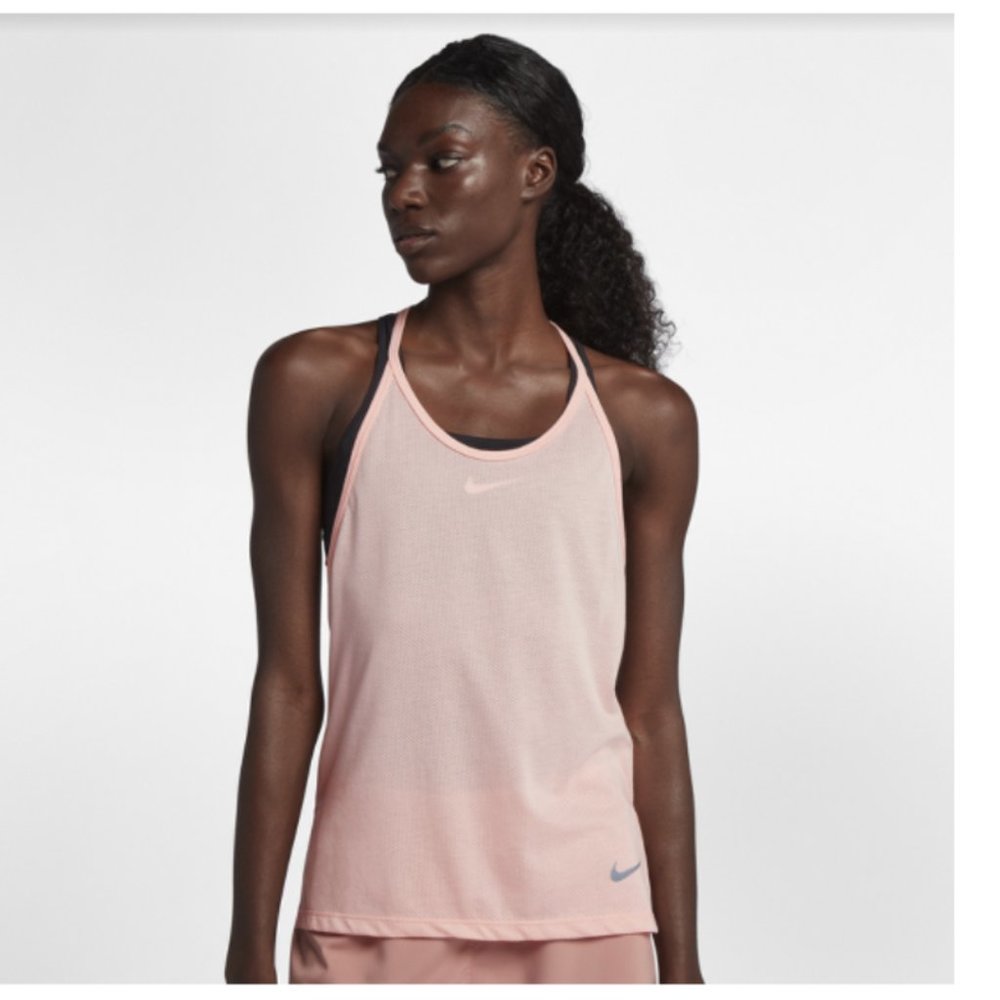 Nike Women's Running Tank, Size XS, Light Pink